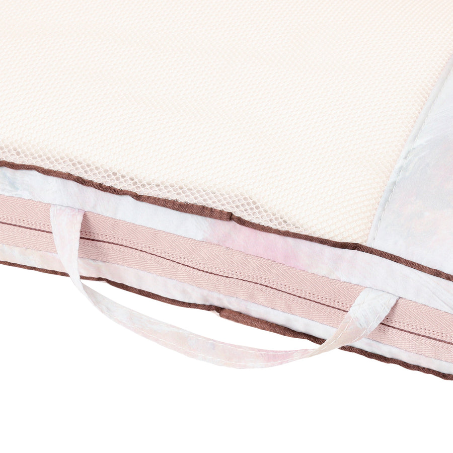 モダンパレット 圧縮オーガナイザー S ブラウン×ピンク