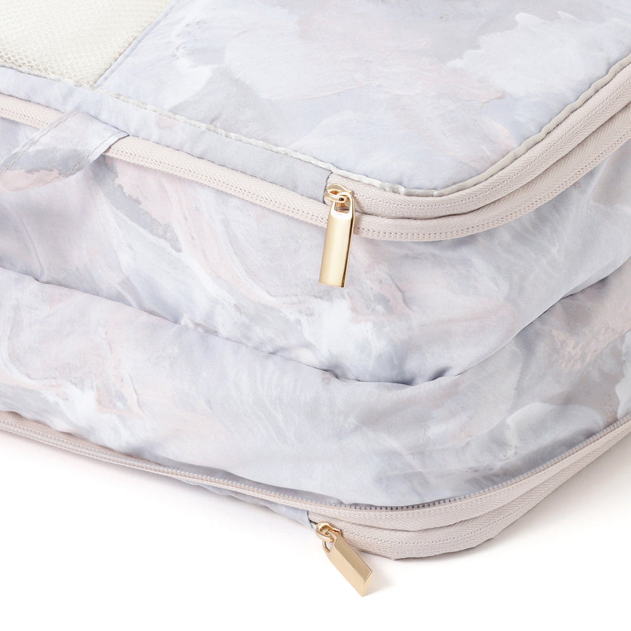 モダンパレット 圧縮オーガナイザー L ベージュ×グレー