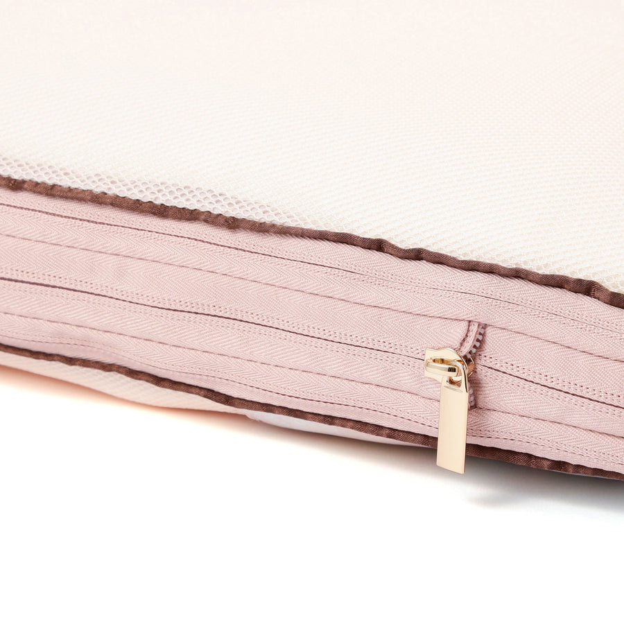 モダンパレット 圧縮オーガナイザー L ブラウン×ピンク