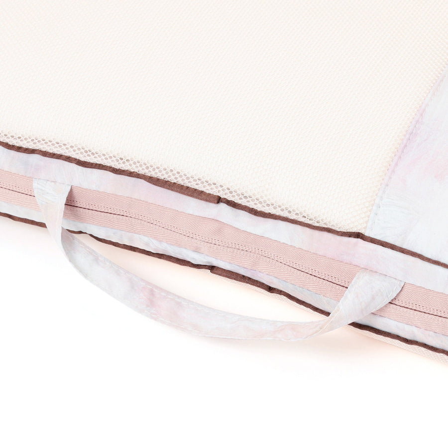 モダンパレット 圧縮オーガナイザー L ブラウン×ピンク