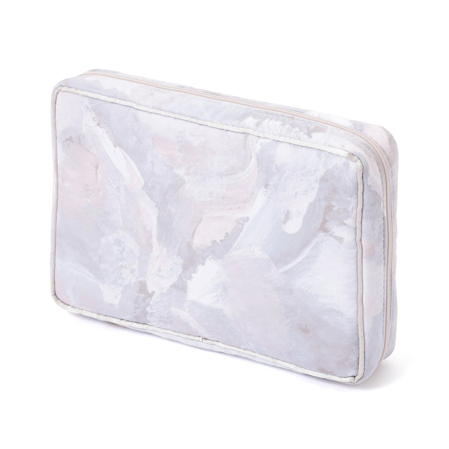 モダンパレット ハンギングポーチ L ベージュ×グレー