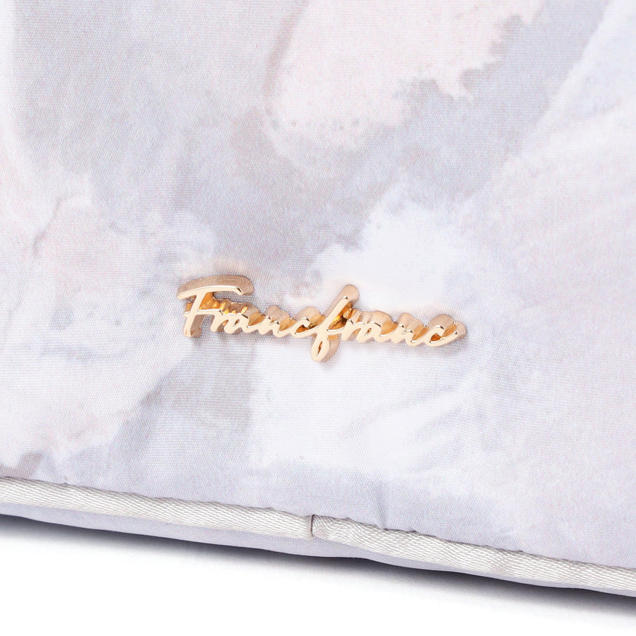 モダンパレット ハンギングポーチ L ベージュ×グレー