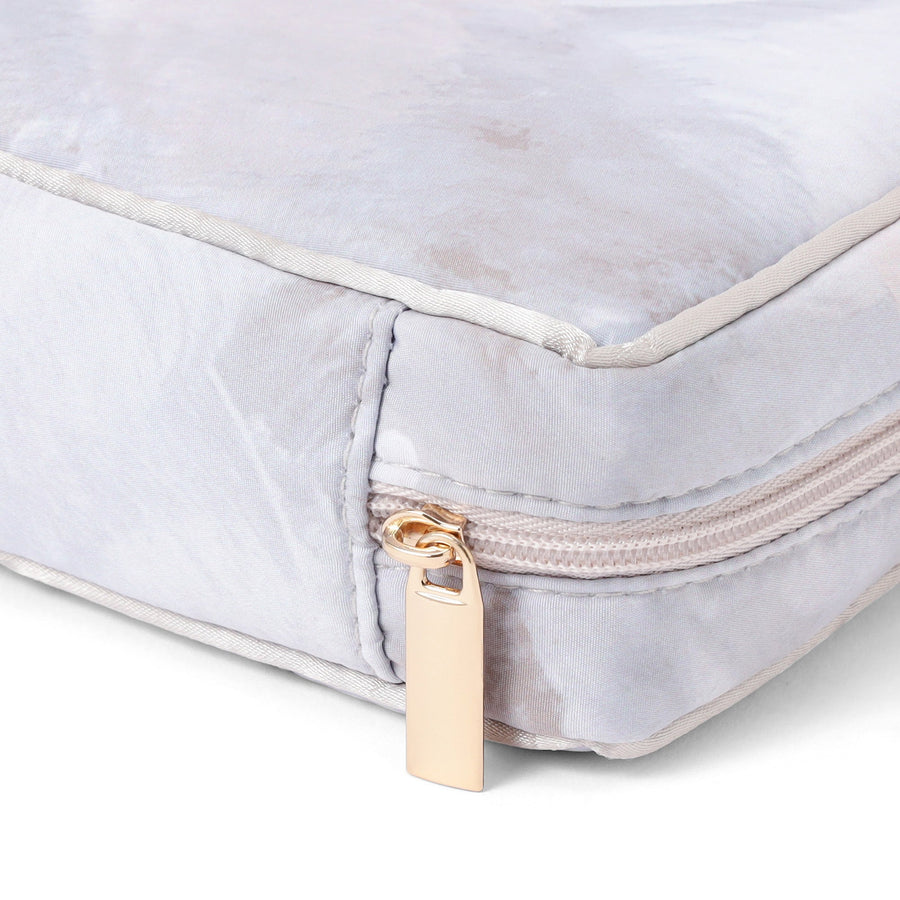 モダンパレット ハンギングポーチ L ベージュ×グレー