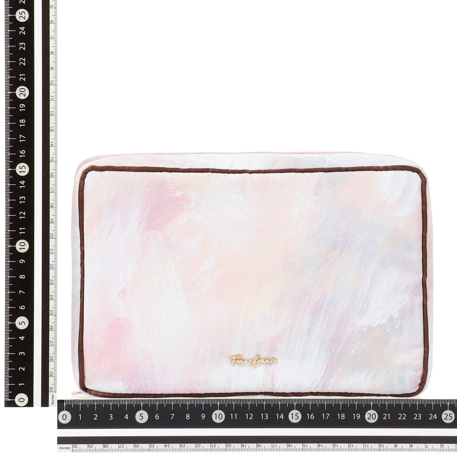 モダンパレット ハンギングポーチ L ブラウン×ピンク