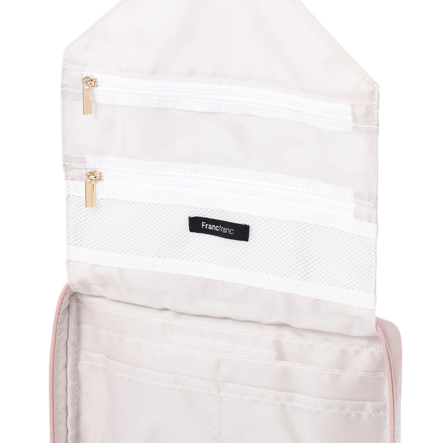 モダンパレット ハンギングポーチ L ブラウン×ピンク