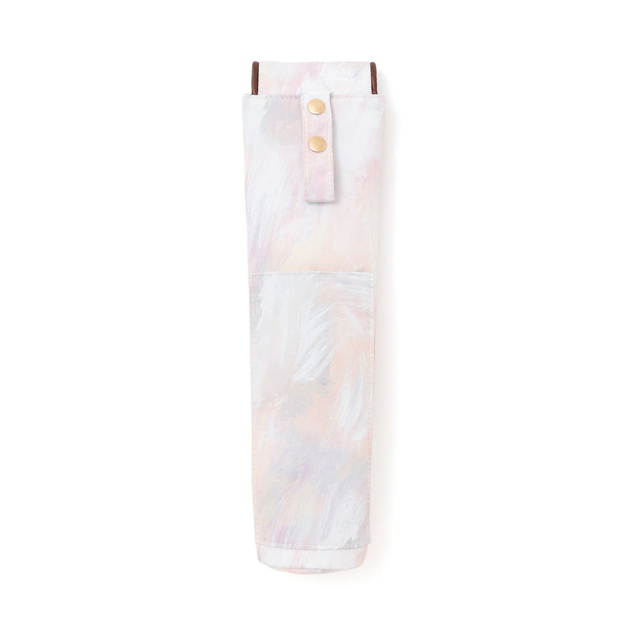 モダンパレット ヘアアイロンケース ブラウン×ピンク