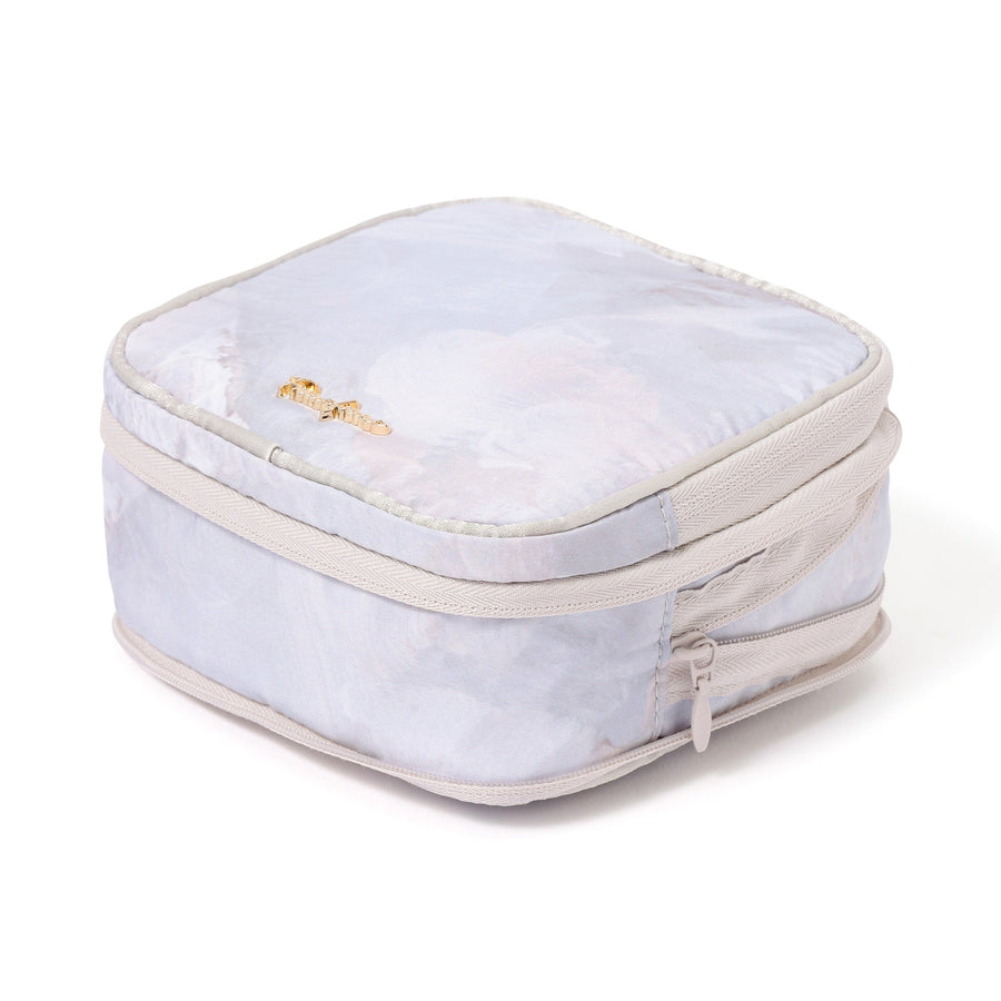 モダンパレット サニタリー圧縮ポーチ ベージュ×グレー