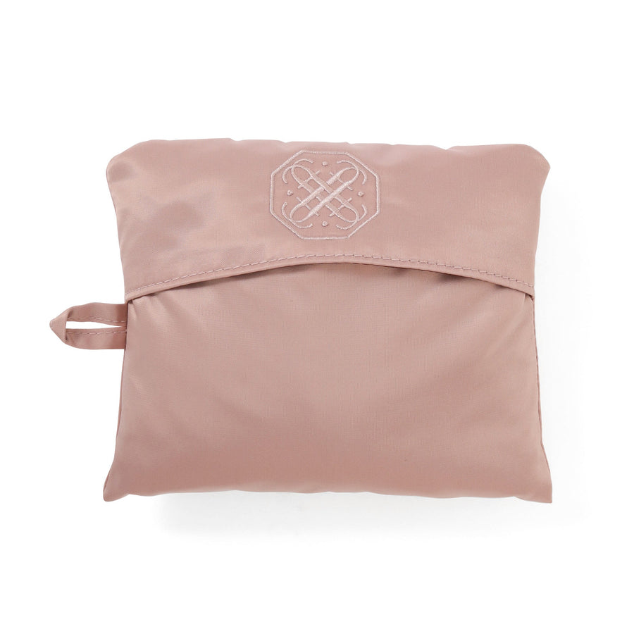 バイカラーサテン 圧縮オーガナイザー S ピンク×ブラウン