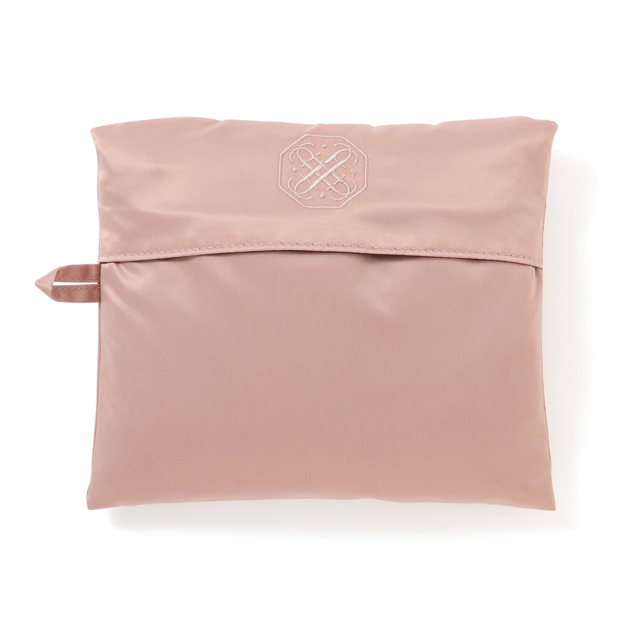 バイカラーサテン 圧縮オーガナイザー L ピンク×ブラウン