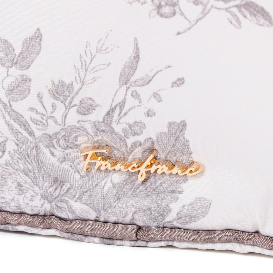 クラシックフラワー サニタリー圧縮ポーチ ライトピンク