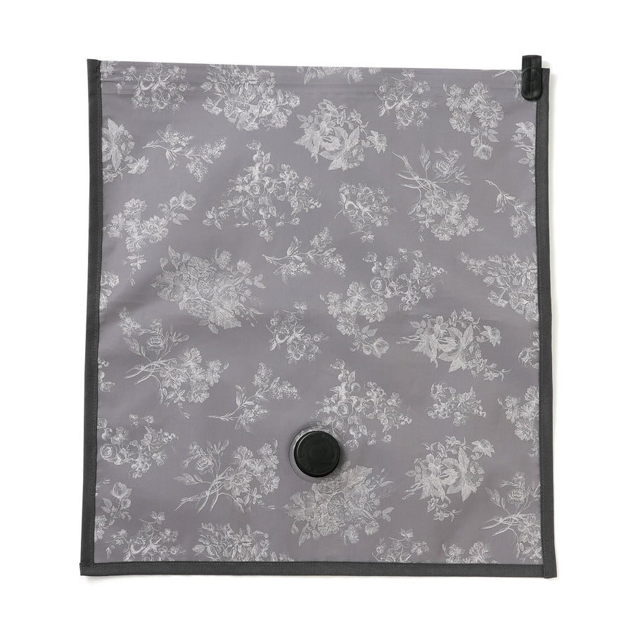 クラシックフラワー 空気圧縮パック ダークグレー