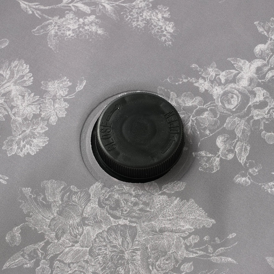 クラシックフラワー 空気圧縮パック ダークグレー