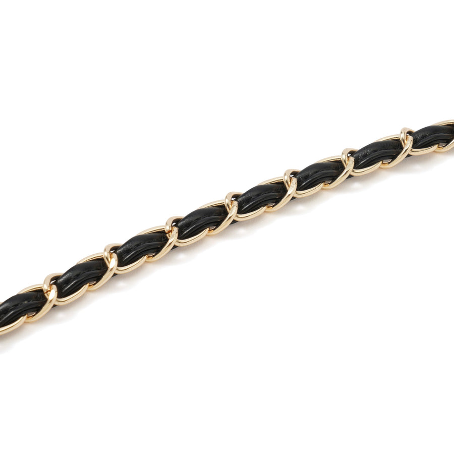 スマホストラップ チェーン 2 ブラック