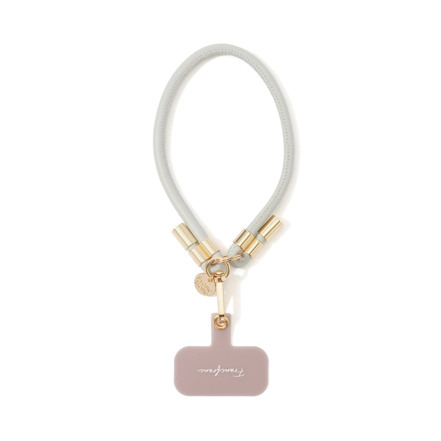 スマホハンドストラップ シンプル 2 グレー