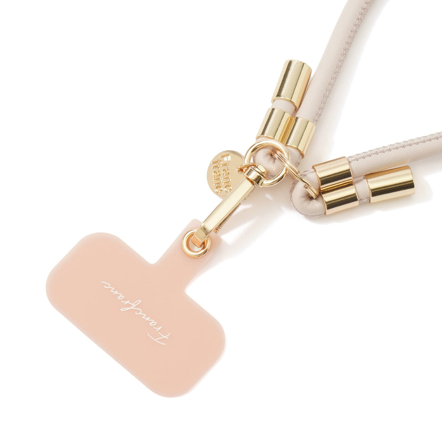 スマホハンドストラップ シンプル 2 ピンク