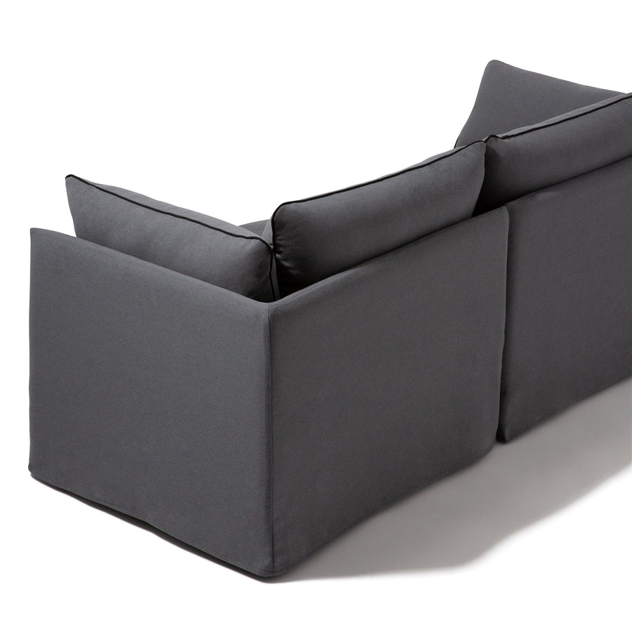 SUIGNUE Sofa R Dark Grey