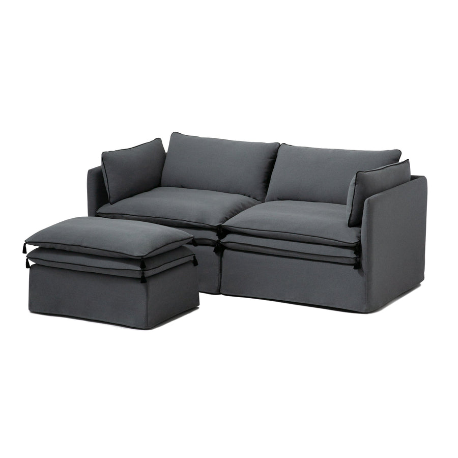 SUIGNUE Sofa R Dark Grey