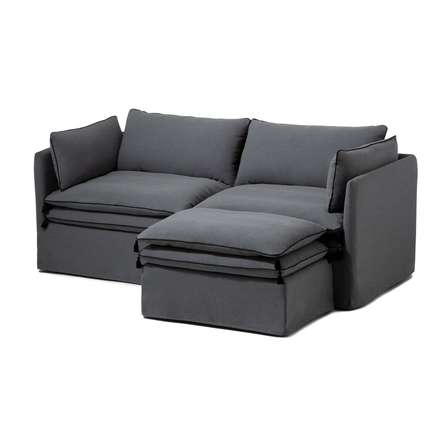 SUIGNUE Sofa R Dark Grey