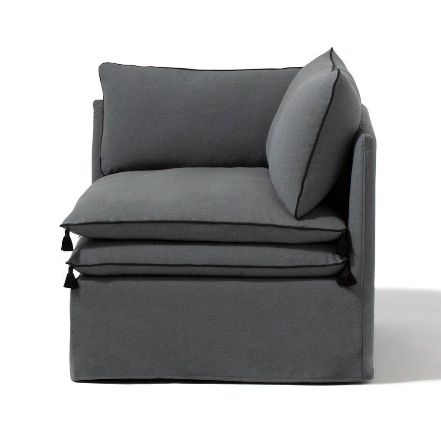 SUIGNUE Sofa R Dark Grey