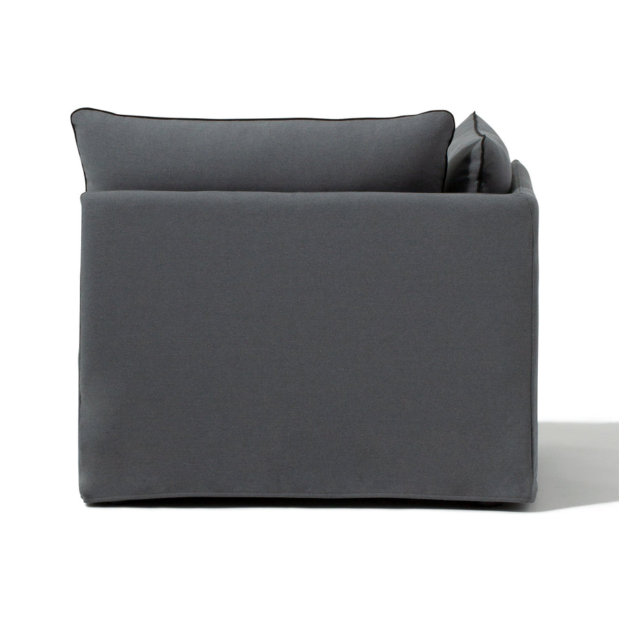 SUIGNUE Sofa R Dark Grey