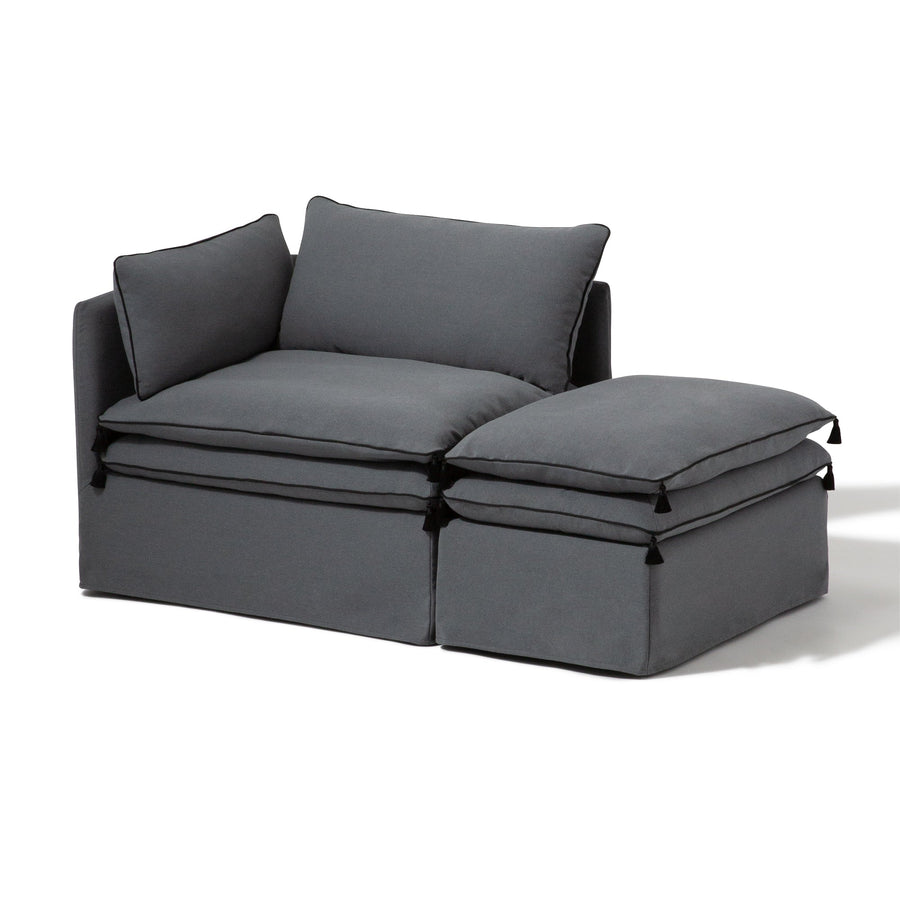 SUIGNUE Sofa R Dark Grey