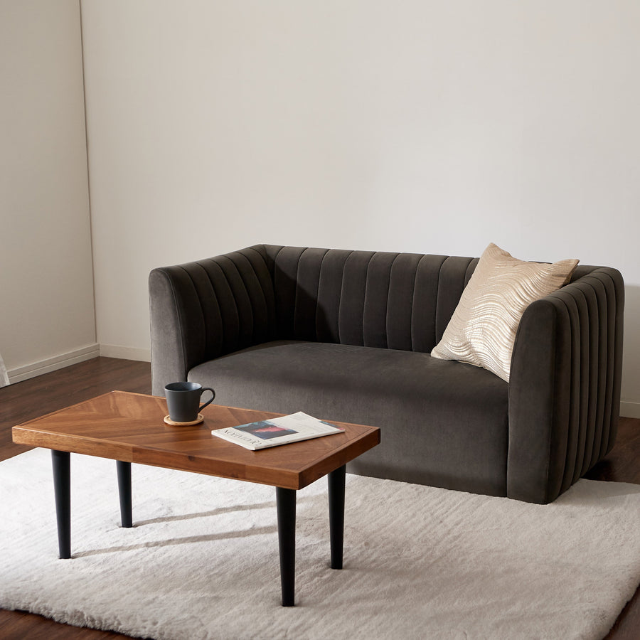 Chouette Sofa 2S Dark Grey