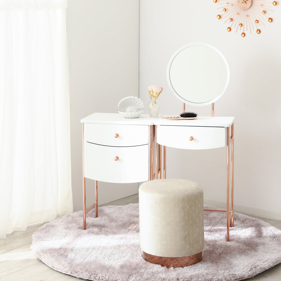 Gem Stool White