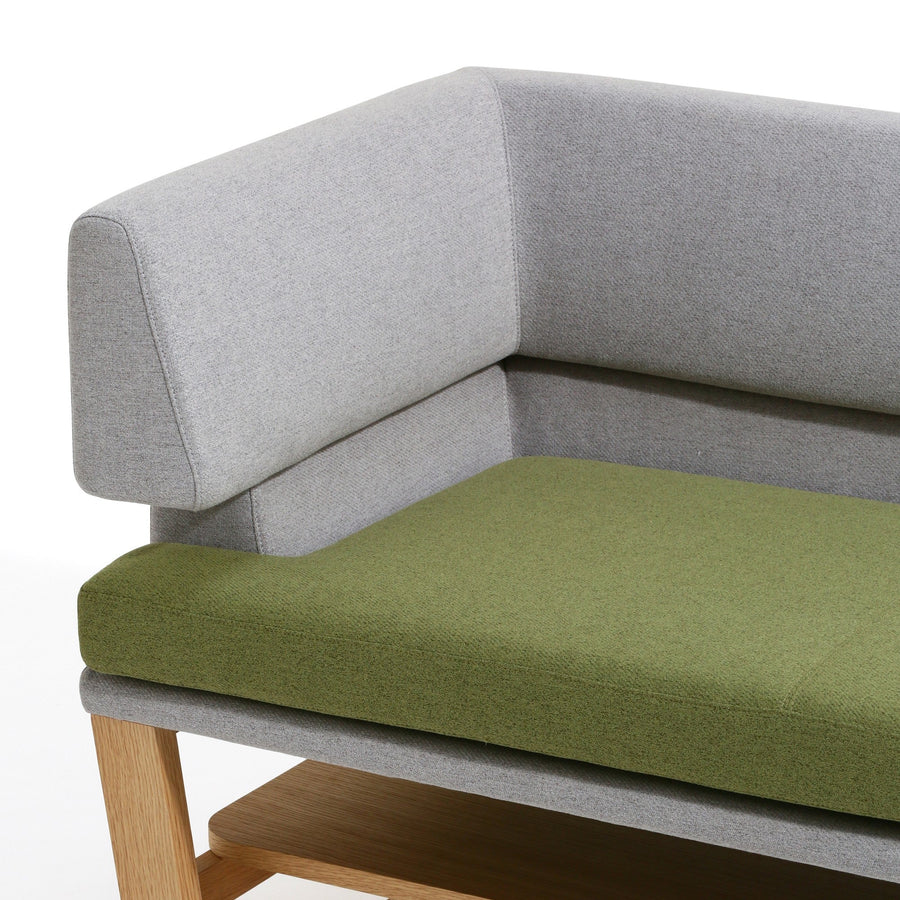 Lason Couch R Gray x Green (W1350)