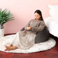 Francfranc(フランフラン) シェリー ビーズソファ グレー