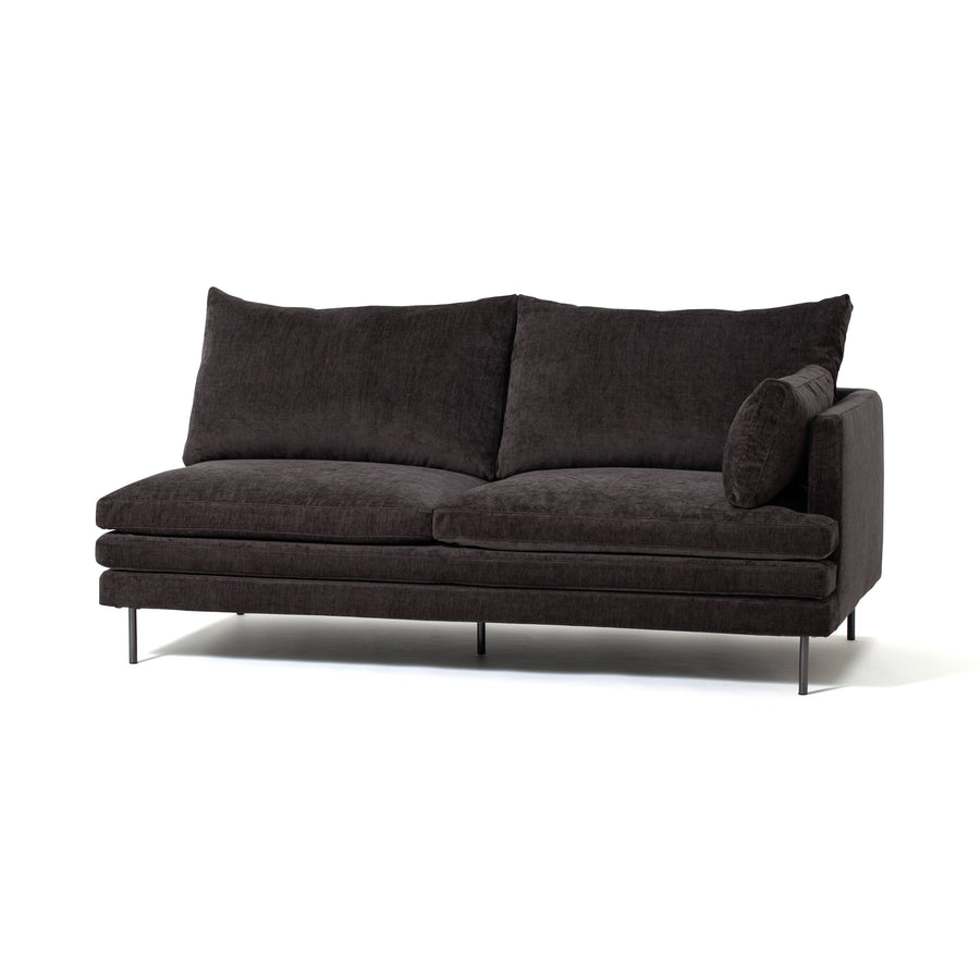 Large sofa L dark grey