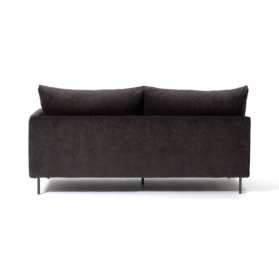 Large sofa L dark grey