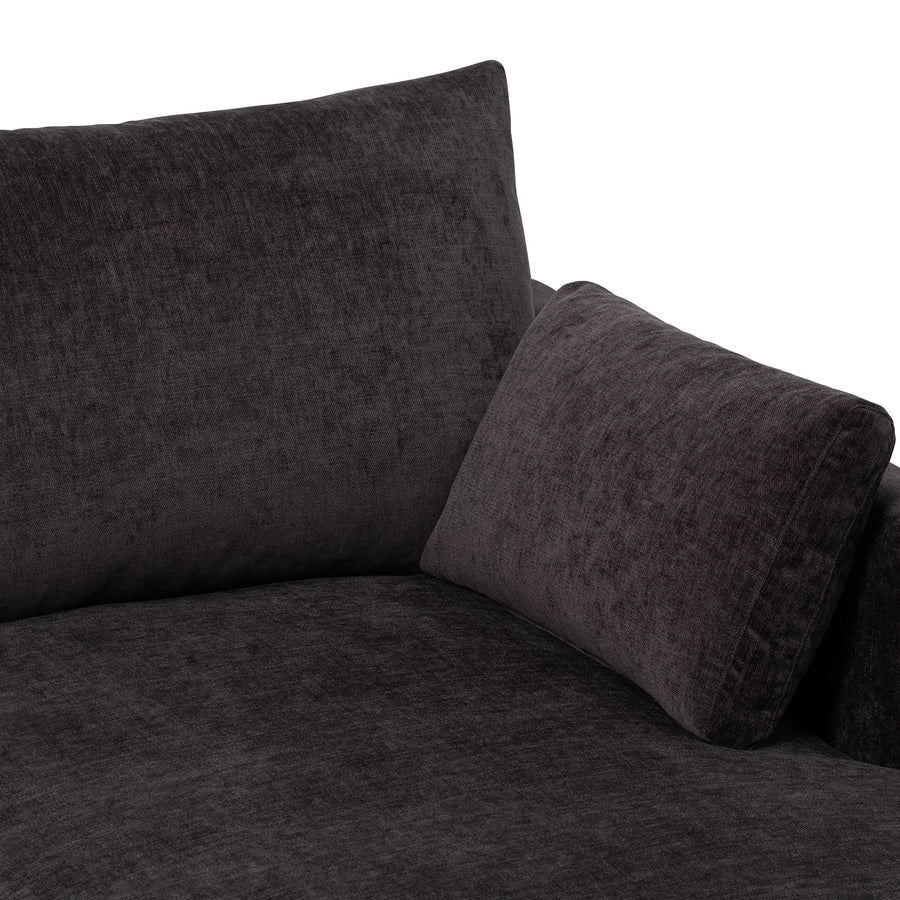 Large sofa L dark grey