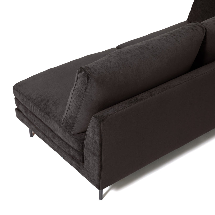 Large sofa R dark grey