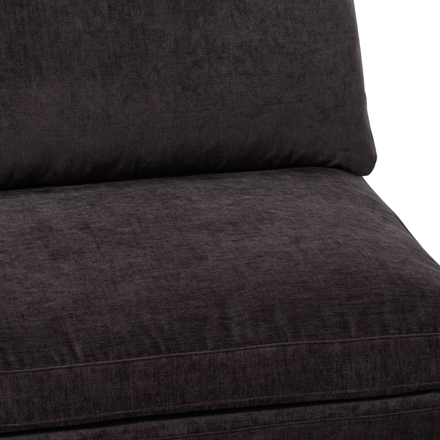 Large sofa R dark grey