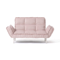 Francfrancソファ♡ピソラ♡イエロー ピソラ コンパクトソファベッド 2 グレージュ（W1270～1720