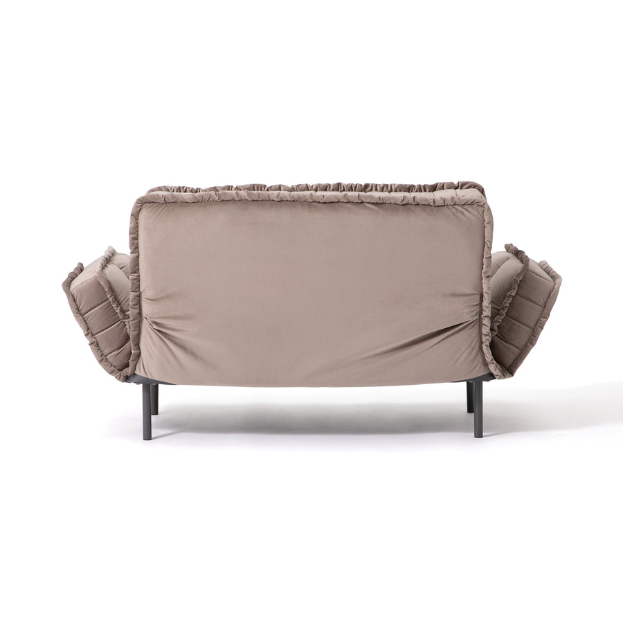 Pisora ​​Compact Sofa Bed 2 Greige (W1270-1720)