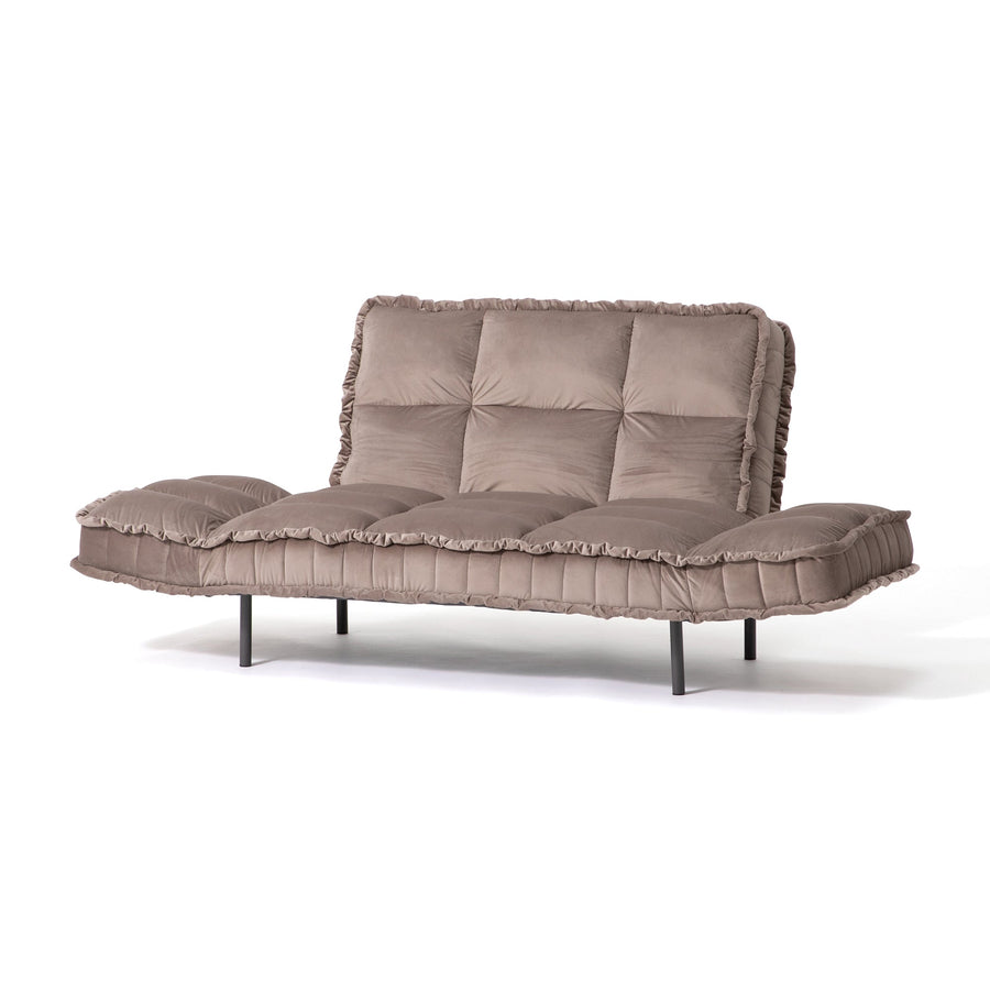 Pisora ​​Compact Sofa Bed 2 Greige (W1270-1720)