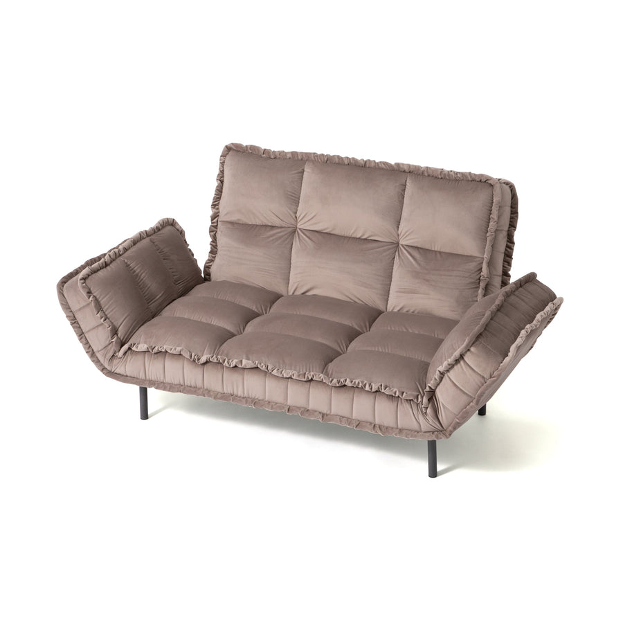 Pisora ​​Compact Sofa Bed 2 Greige (W1270-1720)