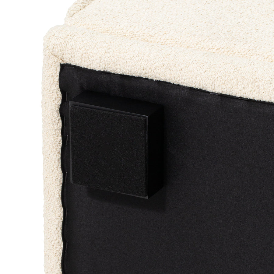 メーネ ソファ 2 L ホワイト（W1460）