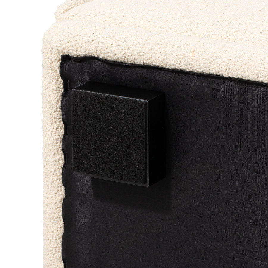 メーネソファ アーム 2 R ホワイト（W815）