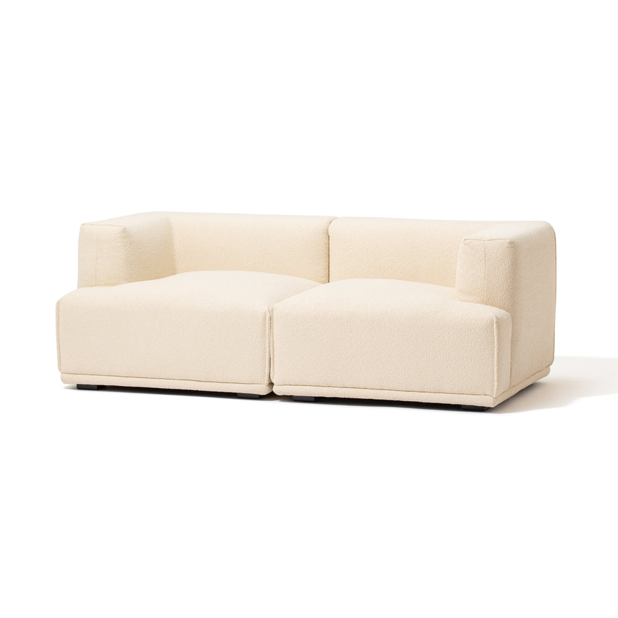 メーネソファ アーム 2 R ホワイト（W815）