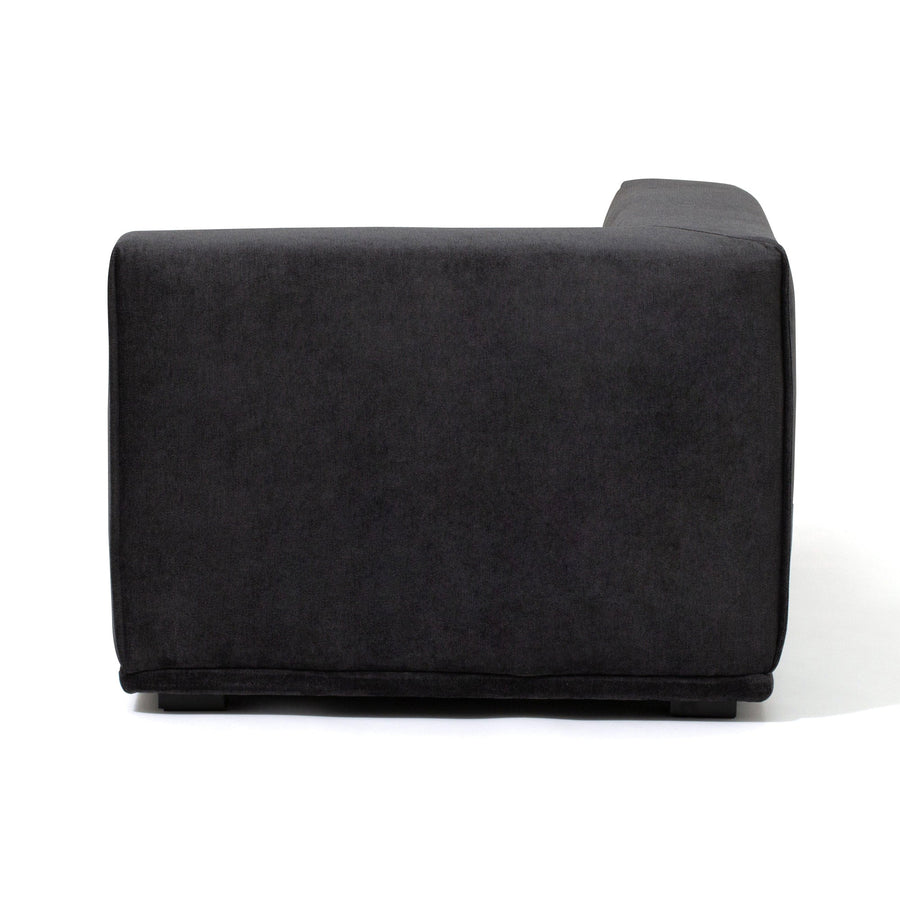 メーネ カウチ 2 L ブラック（W815）