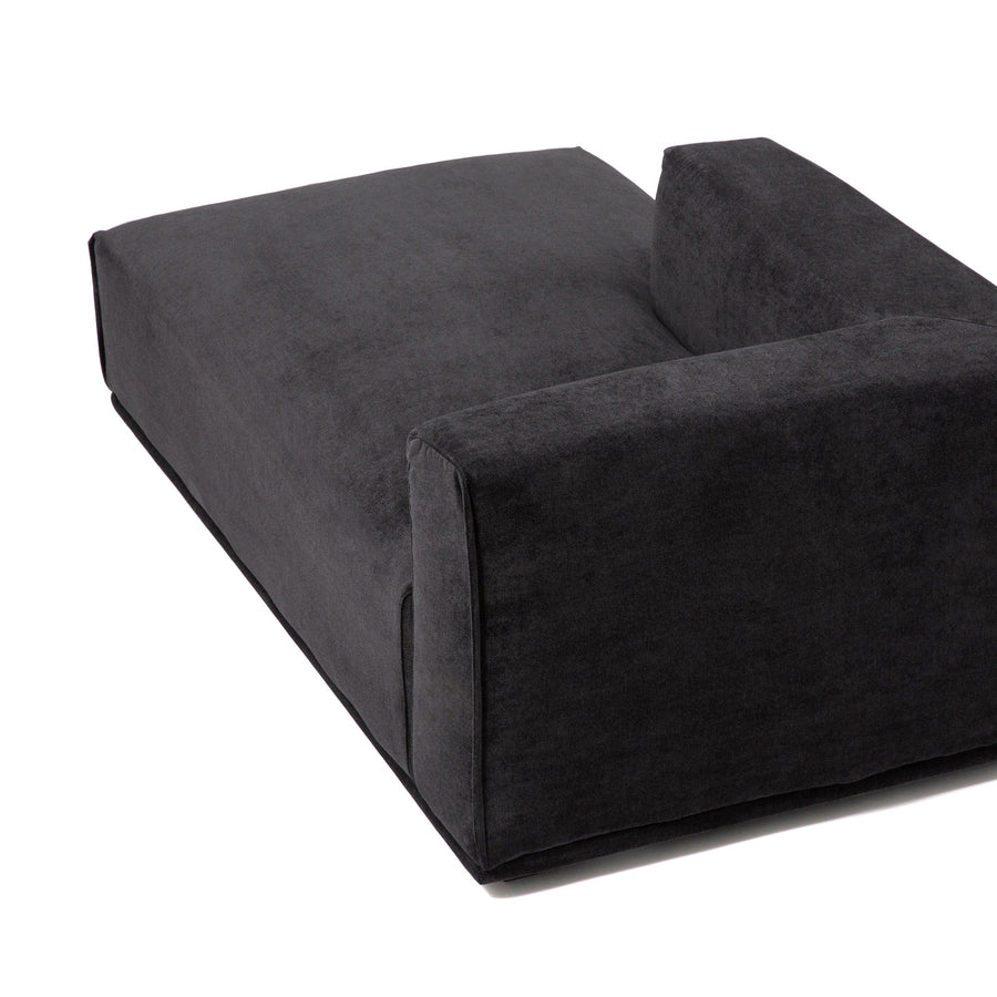 メーネ カウチ 2 L ブラック（W815）