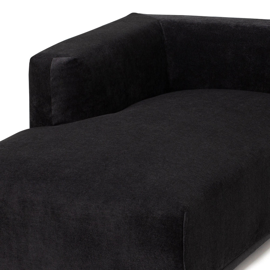 メーネ カウチ 2 L ブラック（W815）