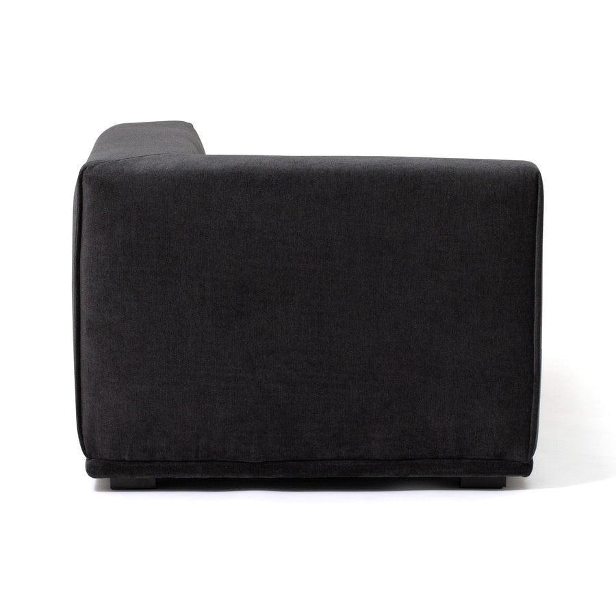 メーネ カウチ 2 R ブラック（W815）