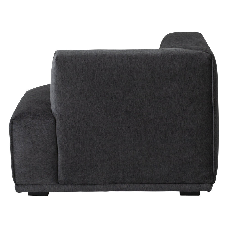 メーネソファ アーム 2 L ブラック（W815）