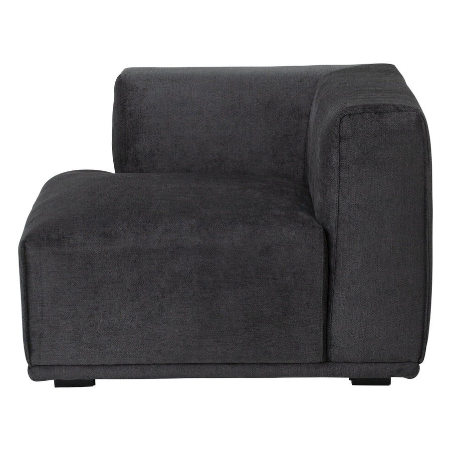 メーネソファ アーム 2 R ブラック（W815）