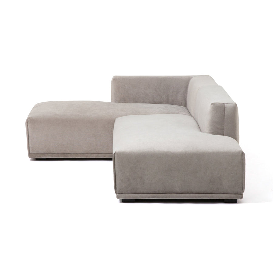 メーネ ソファ 2 L ライトグレー（W1460）