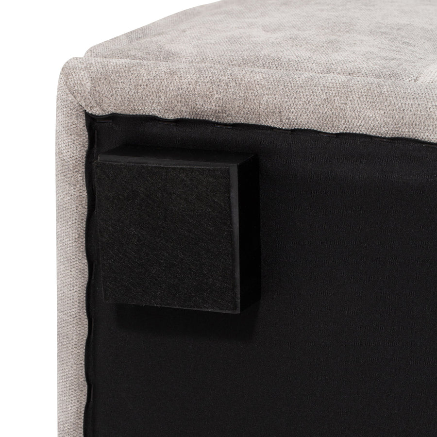 メーネ ソファ 2 L ライトグレー（W1460）