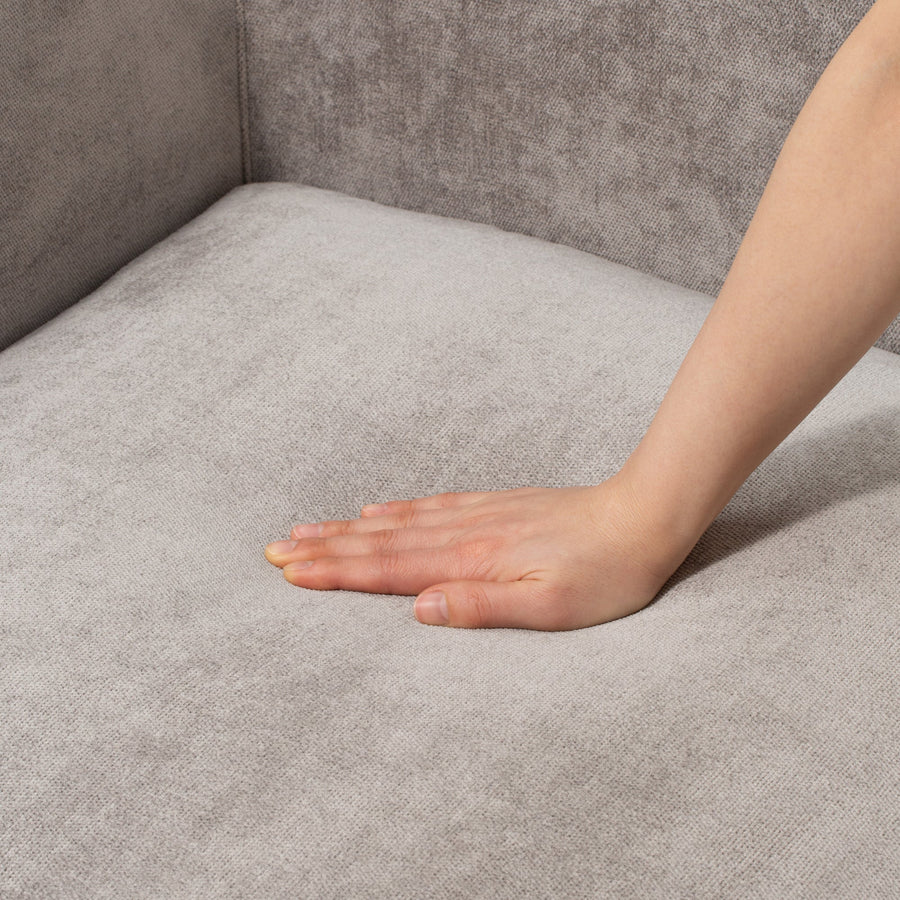 メーネ カウチ 2 L ライトグレー（W815）